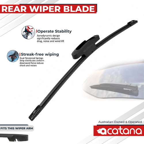 Rear Wiper Blade for Nissan Juke F16 2020 - 2022 SUV Frameless