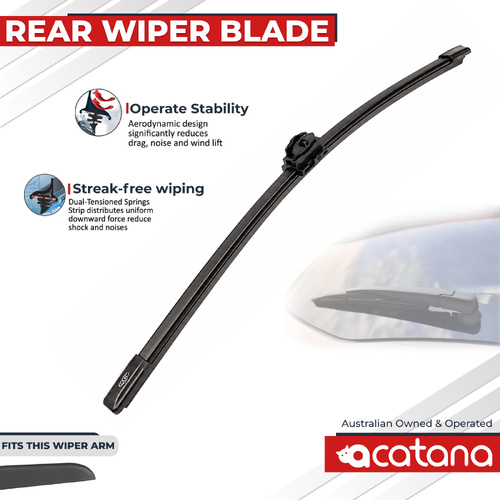 Rear Wiper Blade for BMW X1 F4 2015 - 2022 SUV Frameless