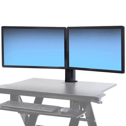 Universal Dual Monitor Kit Ergotron 97-934-085 WorkFit 2x 24", 12.7 kg each