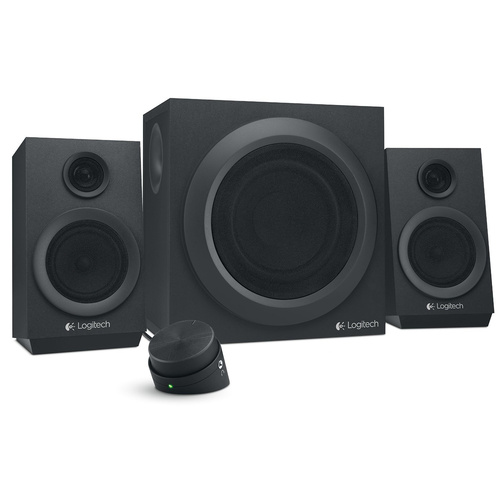 Logitech Z333 80 Watts Multimedia System with Subwoofers,  2.1 Speakers, Deep & Clear sound
