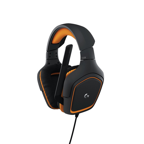 Logitech G231 Prodigy Wired Stereo Gaming Headset 3.5mm with Boom Microphone for Game Consoles, PCs, Tablets, Smartphones