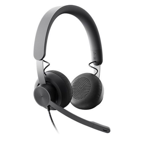 USB Headset Logitech Zone Wired MS ANC MIC PC 981-000871