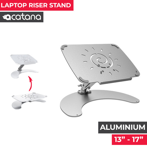 Acatana Laptop Stand Adjustable Desk Table Foldable Tray Holder Notebook Riser