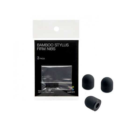 WACOM Stylus Rubber Nibs ACK-20601-ZX 6mm 3 pack suit Models CS-100 CS-110 CS-120 CS-130 CS-200 Bamboo Alpha CS-180