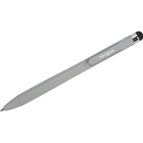 Targus AMM16304US 2 in 1 Pen Stylus for all Touchscreen Devices Grey