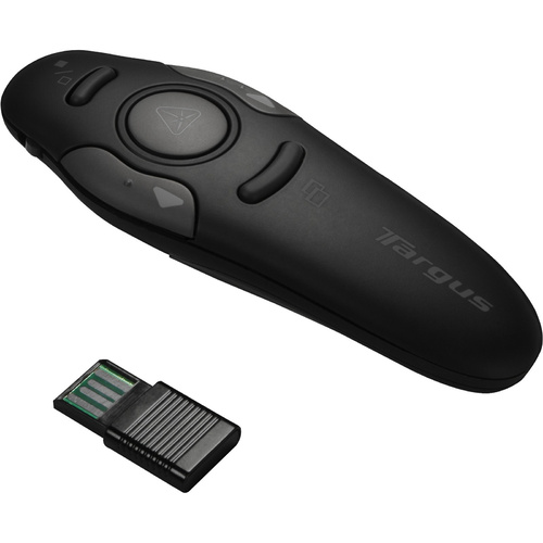 Targus Wireless Presenter with Laser Pointer 2.4GHz Remote USB AMP16AU PC MAC