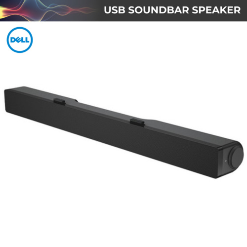 USB Soundbar Dell AC511 Speaker Audio Portable for Home Computer Pure Sound