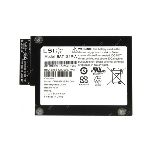 Intel RAID Smart Battery AXXRSBBU9 for RS25 family servers RAID controllers