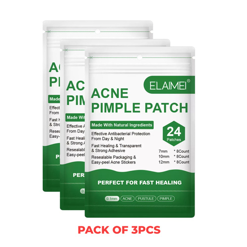 Remover Acne Pimple Patch 24 Pcs Plasters Patches Blemish Control Facial Cleaner