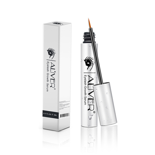 Aliver Eyelash Growth Serum Eyebrow Enhancing Long Thicker Fuller Natural Conditioner, 5ml