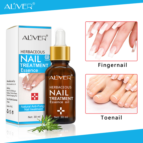 Aliver Liquid Anti Fungal Nail Treatment Finger Toe Care Foot Fungus Remover Repair Medical Oil Anti Infection Antibacteria at Home