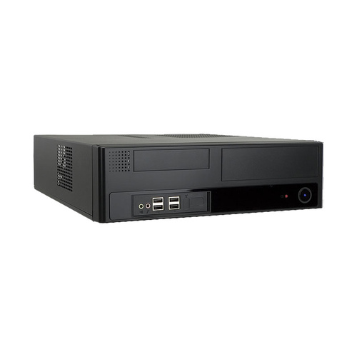 IN WIN BL641 Micro-ATX mATX LP BLACK Low Profile Computer Case, 300W PSU 80+ GOLD