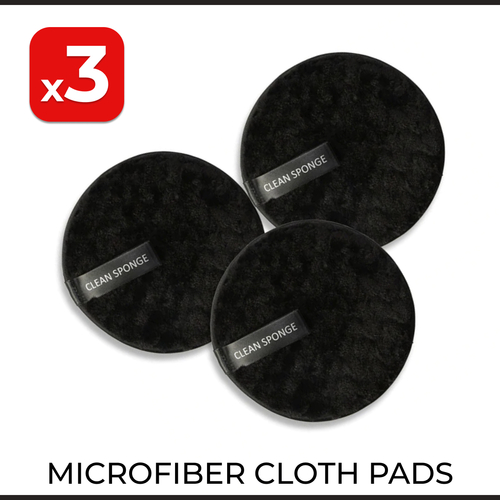 3pcs Microfiber Cloth Pad Makeup Remover Cleansing Reusable Pads Puff Face Towel