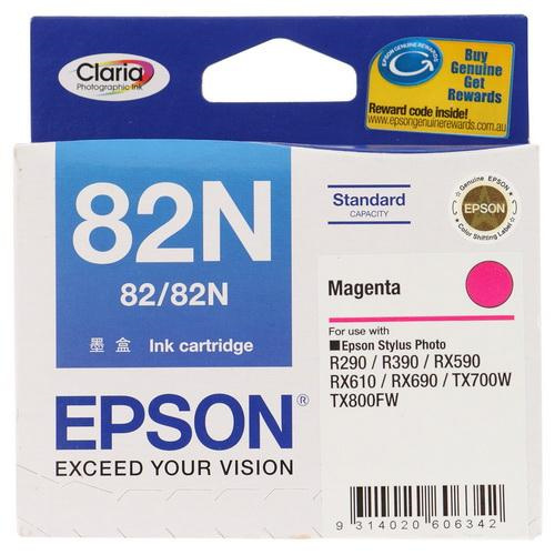 Epson 82N Standard Capacity Magenta Ink Cartridge Claria, Epson