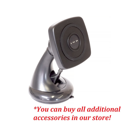 Kome C202 Magnetic Touch Point Powerful Car Charger for Android or iPhone. Up to 15W (supplied with QC 2.0 car charger)  Requires Optional Kome Receiv