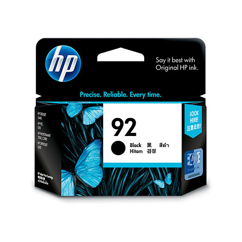 HP Genuine C9362WA #92 BLACK Ink for HP Deskjet 5420v 5438 5440 5440xi 5442 5443