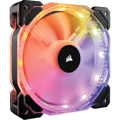 Corsair HD Series, HD120 RGB LED, 120mm High Performance RGB LED PWM fans