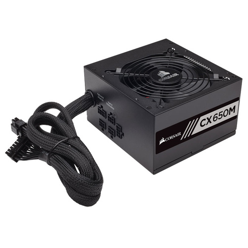 Corsair CX Series CX550M Semi-Modular ATX Power Supply, 550 Watt 80 PLUS Bronze Certified Modular ATX PSU