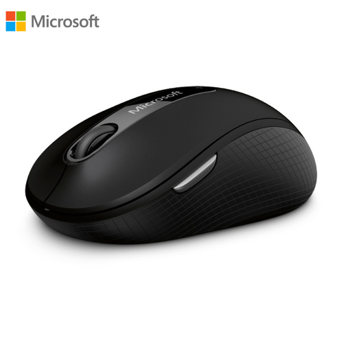 Wireless Mobile Mouse Optical Nanotrack 4000 Microsoft USB Black Portable Mice D5D-00007