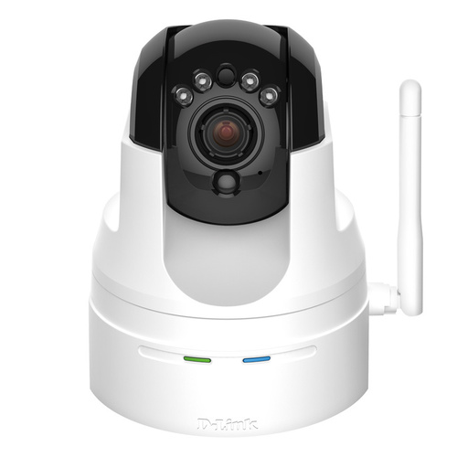D-Link HD Wireless N Pan & Tilt PTZ Cloud Network Surveillance Camera, 1/4" MP CMOS Sensor