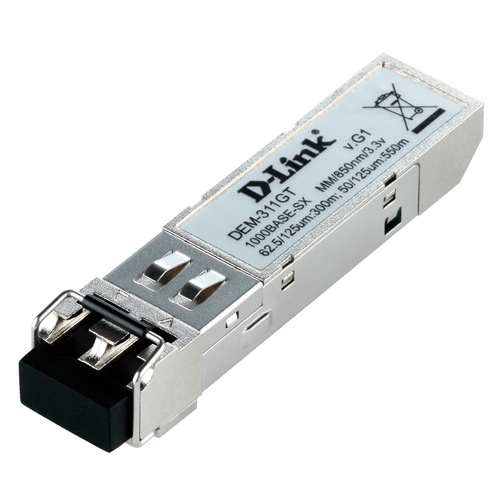 D-Link DEM-311GT 1000Base-SX Mini GBIC Gigabit Ethernet Module