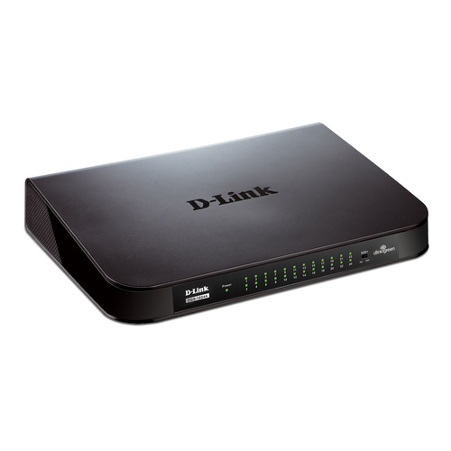 D-Link DGS-1024A 24 Port Unmanaged Gigabit Desktop Switch