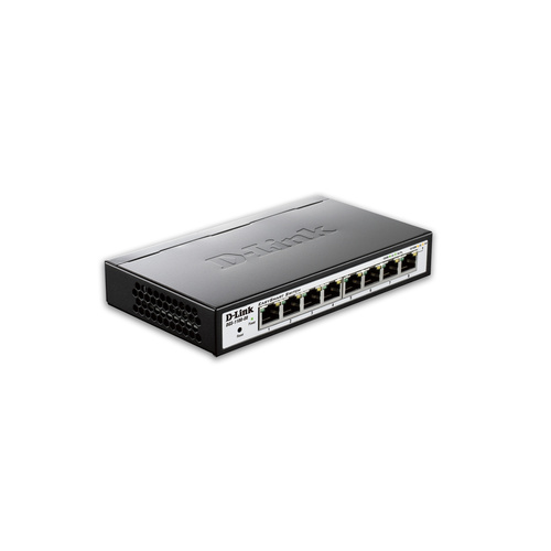 D-Link DGS-1100-08 EasySmart Managed 8-Port Gigabit Switch, DGS-1100 Series