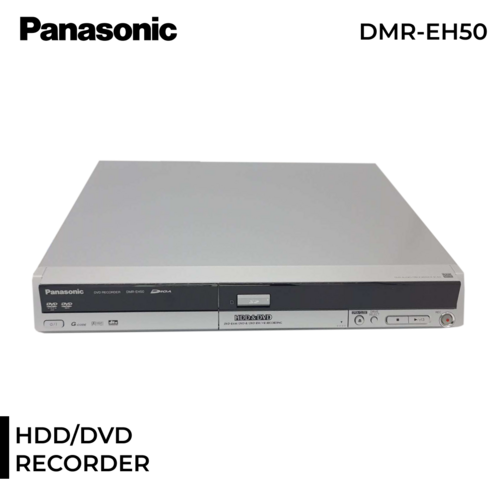 Panasonic HDD DVD Recorder DMR-EH50 with 80GB HD DVR Convert VHS to DVD Control