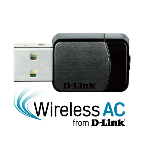 D-Link Wireless AC Dual-Band (up to 433Mbps) Nano USB Wi-Fi Adapter