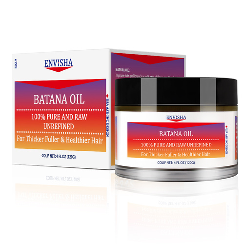 Envisha 100% Pure & Natural Batana Oil for Hair Growth Anti Hair Loss Damaged Dry Scalp Regrowth Repair Body Skin Nail, 120g