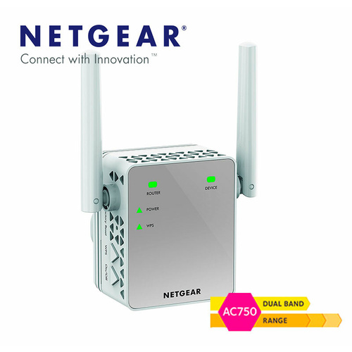 Netgear EX3700 Essentials Edition AC750 Dual Band Universal Wifi Range Extender