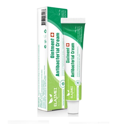 Elaimei First Aid Antibacterial Cream Gel Ointment Herbal Natural Damaged Skin Care Repair Anti Bacterial Herbal Heal Fast Effect Antibiotic
