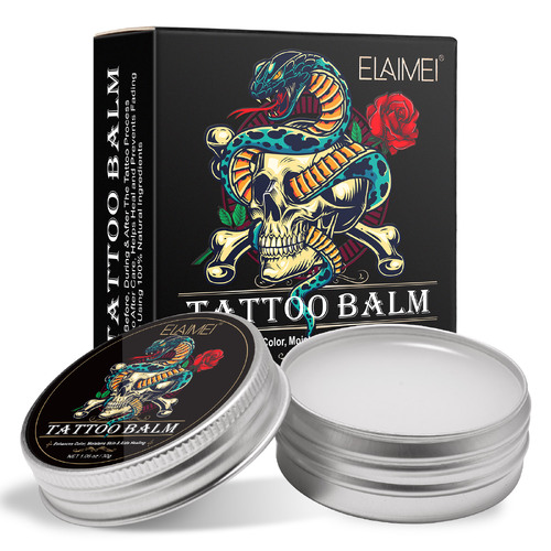 Elaimei Tattoo Lightening Aftercare Balm Healing Moisturizer Color Enhance Cream After Care