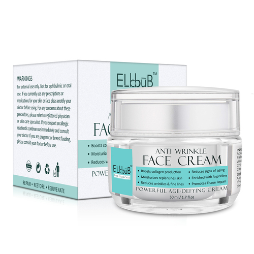 Elbbub Instant Repair Face Cream Anti Aging Wrinkles Fine Lines Remover Puffy Eyes Reducer Retinol Firming Moisturizer Skin Care Hyaluronic Acid