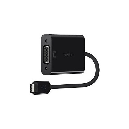 Adapter USB Type-C to VGA Converter 15cm Belkin F2CU037BTBLK