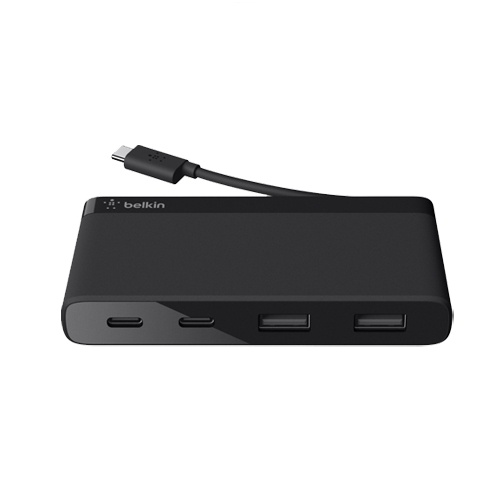 Mini Hub 4 Port USB-C USB-A Belkin F4U090BTBLK