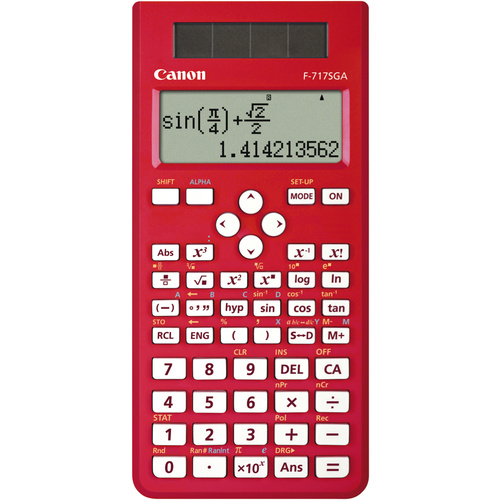Canon 242 Function Scientific Calculator, Board Of Studies approved, Red
