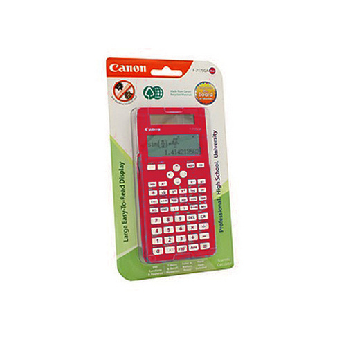 Canon 242 Function Scientific Calculator, Board Of Studies approved, Red