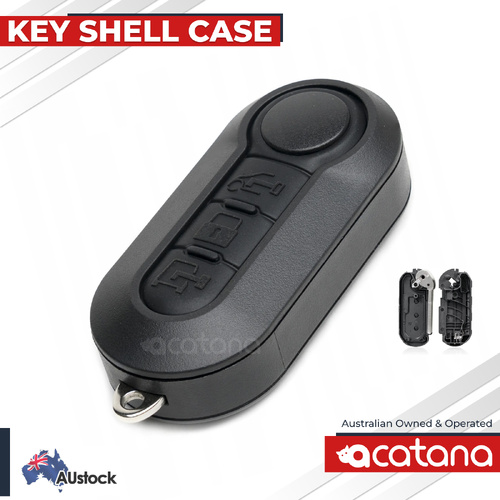 Remote Key Shell Case for Fiat Punto 2012 - 2017