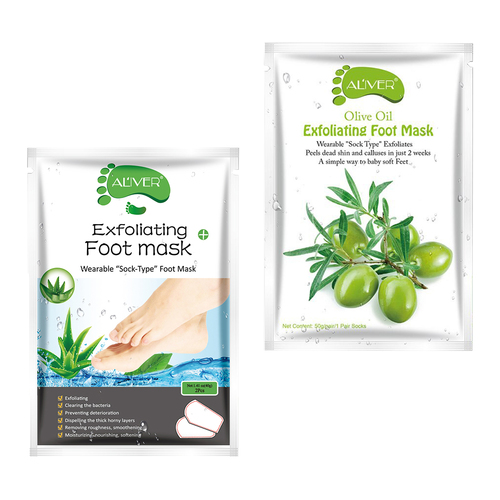 Foot Peel Mask Dead Skin Remove Socks Milky Soft Feet Exfoliating Smooth Callus