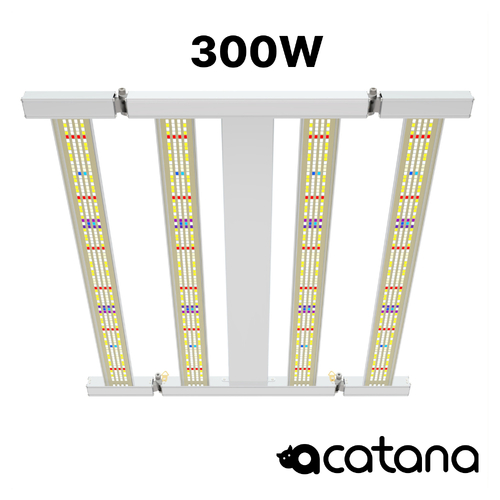 acatana 300W LED Grow Light Samsung LED301H Full Spectrum Indoor Grow UV IR Veg Flower All Stage (15 Spectrums levels)