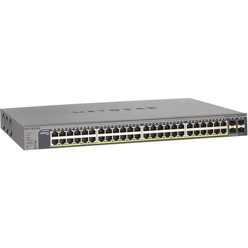 48-Port 380W Gigabit Poe+ Ethernet Smart Managed Pro Switch With 4 Sfp Netgear