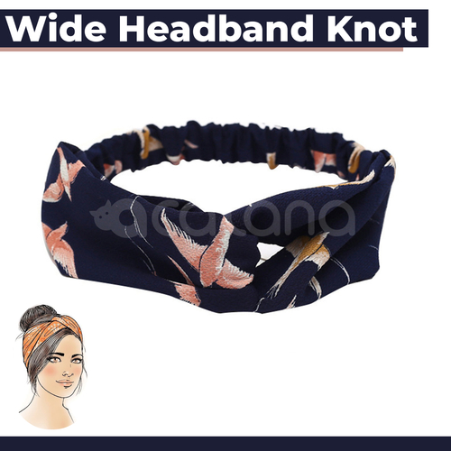Headband Hair Band Soft Wide Hairband Women Sports Girls Head Yoga Stretch Knot
