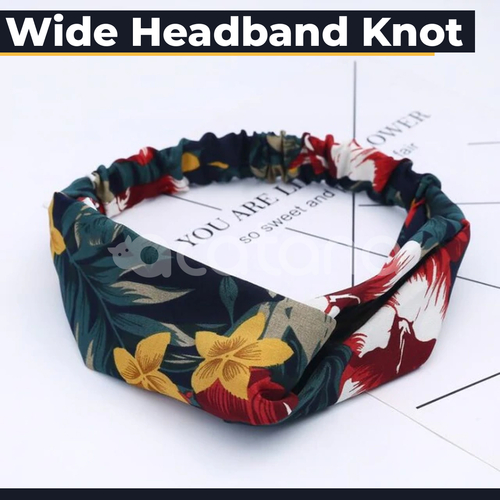 Headband Hair Band Soft Wide Hairband Women Sports Girls Head Yoga Stretch Knot