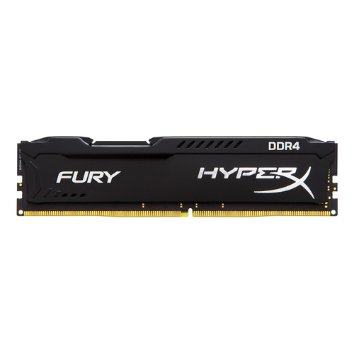 Kingston HyperX FURY Black 8GB (2x4Gb) DDR4 2400MHz NON-ECC CL 15 DIMM Kit of 2 Modules