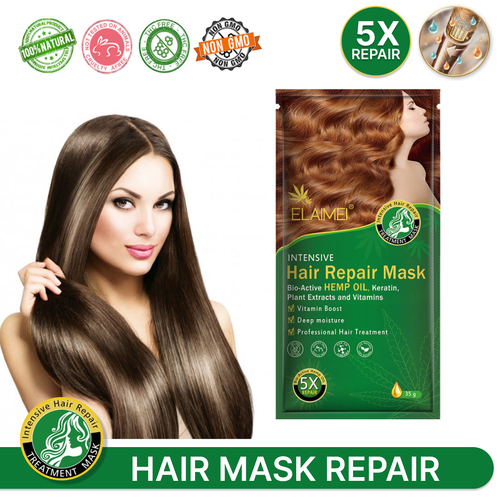 Keratin Hair Treatment Pure Mask Damage Repair Restore Soft Keratin Dry Moisturizing Oil