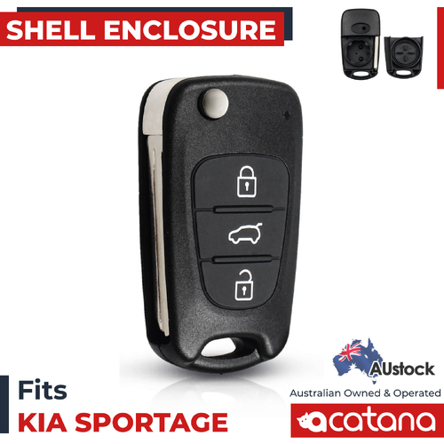 Remote Car Key Shell for Kia Sportage KM 2005 - 2014