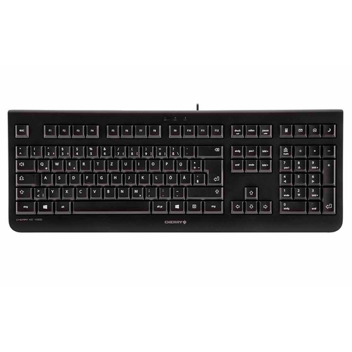 Cherry Jk-0800 Economical Corded Keyboard Black