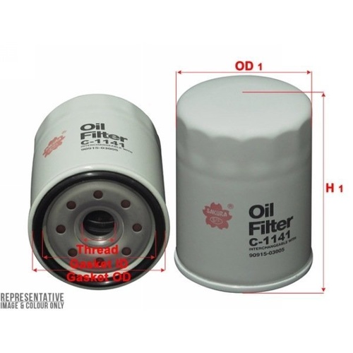 Oil Filter Mazda MX-5 2.0L 2005-on (Eqv WZ632 NM Z632 Z160 ACO95 ACO96)