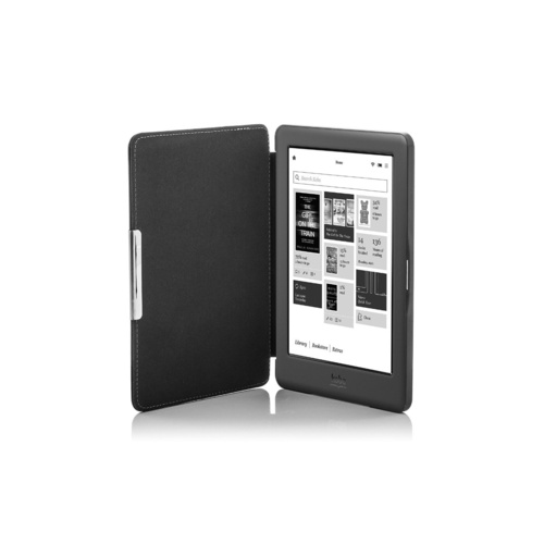 Kobo Touch 2.0 eBook Reader Flip Cover SleepCover Case, Pebble/Black